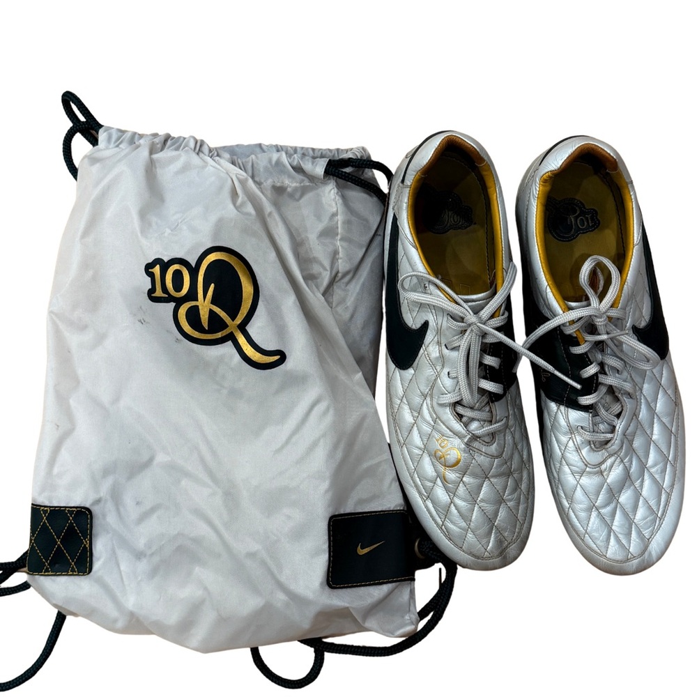 Nike Tiempo Ronaldinho 10 Limited Edition Leather Soccer Cleats - US 12